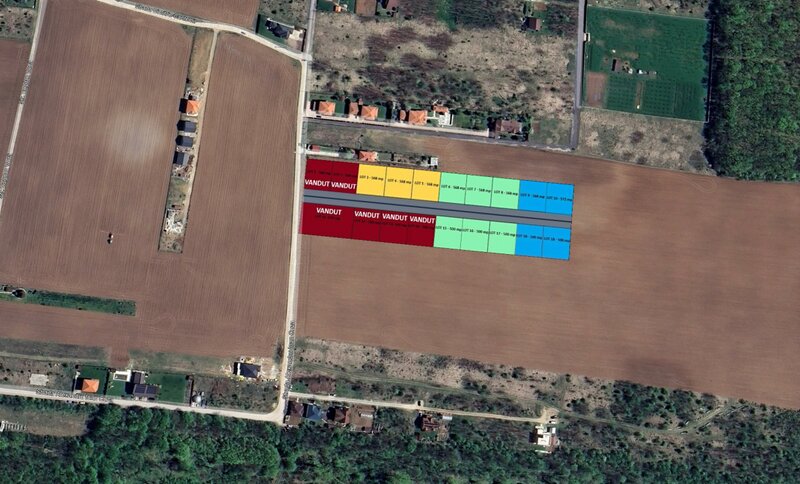 Ciofliceni The Forest Collection -LOT 500mp- Strada asfaltata Padurea Snagov